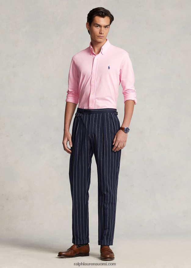 Ralph Lauren miehet höyhenpainoinen verkkopaita 0Z24ZR412 karmelin pinkki