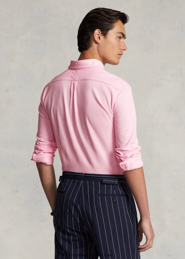 Ralph Lauren miehet höyhenpainoinen verkkopaita 0Z24ZR412 karmelin pinkki