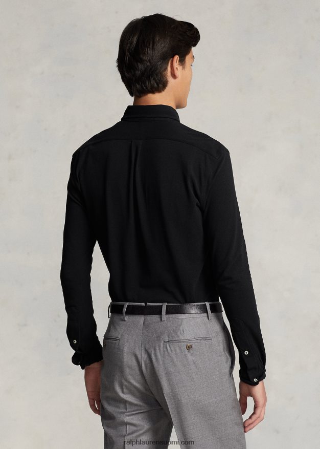 Ralph Lauren miehet höyhenpainoinen verkkopaita 0Z24ZR414 musta