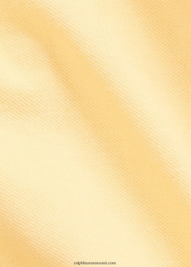 Ralph Lauren miehet höyhenpainoinen verkkopaita 0Z24ZR416 maissin keltainen