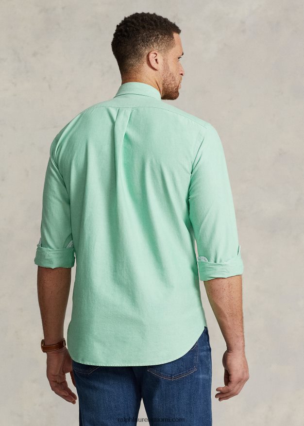 Ralph Lauren miehet ikoninen oxford-paita 0Z24ZR1437 golfvihreä