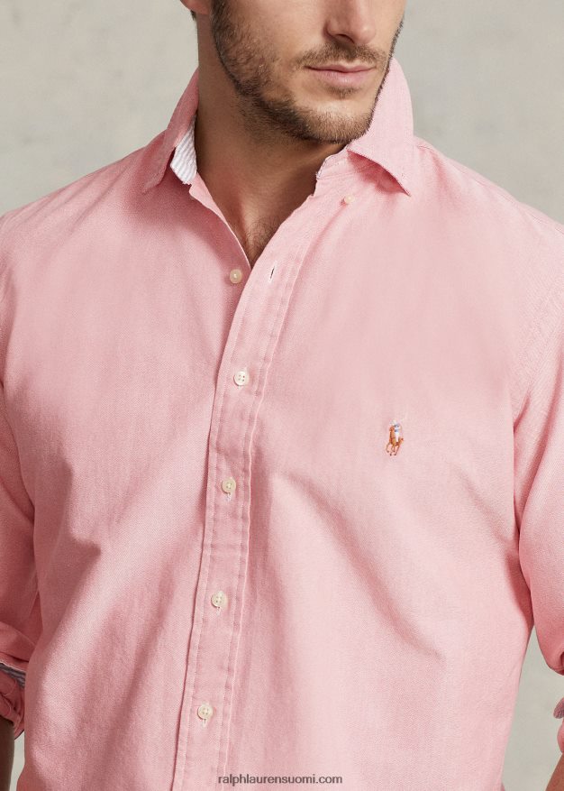 Ralph Lauren miehet ikoninen oxford-paita 0Z24ZR1439 auringonnousun punainen