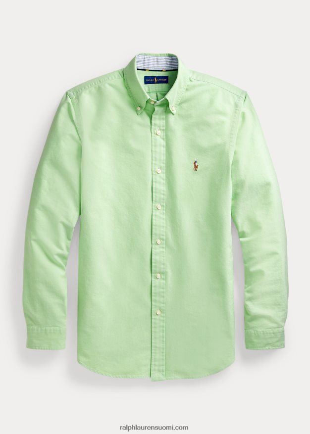 Ralph Lauren miehet ikoninen oxford-paita sopii kaikkiin 0Z24ZR8372 keidas vihreä
