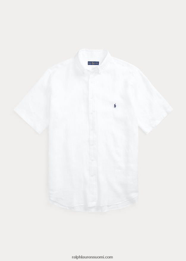 Ralph Lauren miehet kevyt pellava paita 0Z24ZR1903 valkoinen