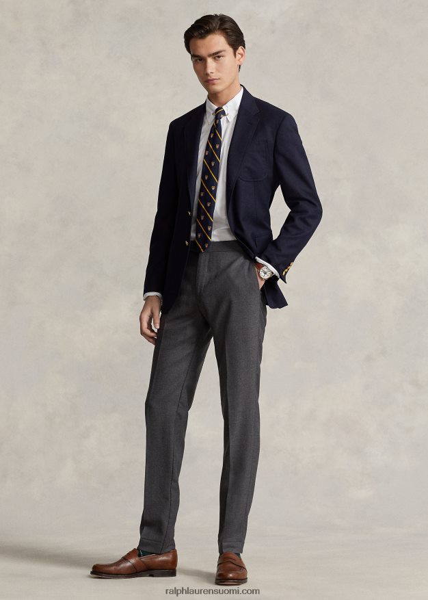 Ralph Lauren miehet klassinen istuvuus höyhenpainoinen twill-paita 0Z24ZR804 valkoinen