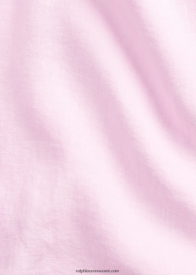 Ralph Lauren miehet klassinen istuvuus pellavapaita 0Z24ZR516 karmelin pinkki