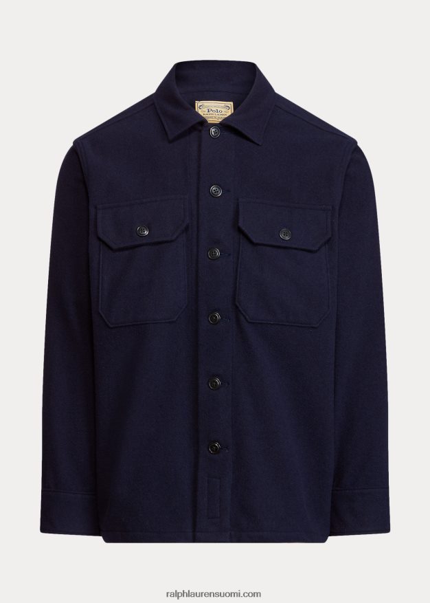 Ralph Lauren miehet klassinen istuvuus villasekoitteella 0Z24ZR8481 kokoelma laivasto