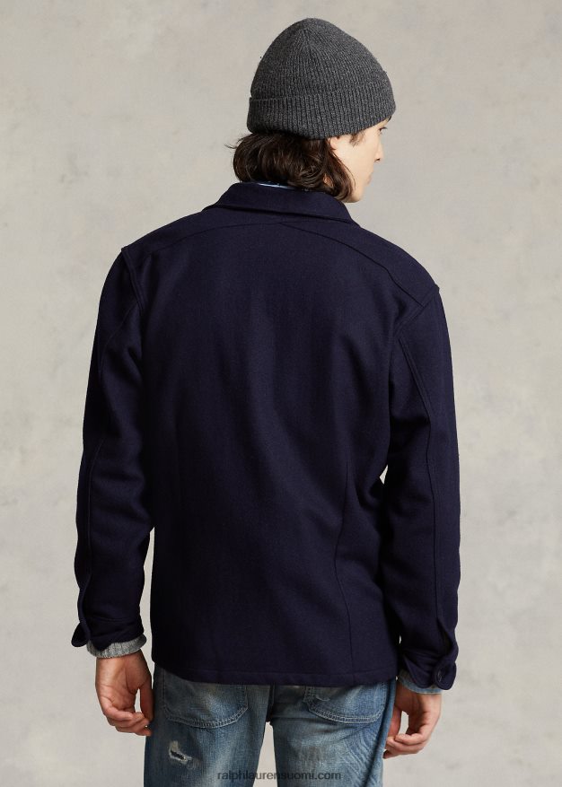 Ralph Lauren miehet klassinen istuvuus villasekoitteella 0Z24ZR8481 kokoelma laivasto