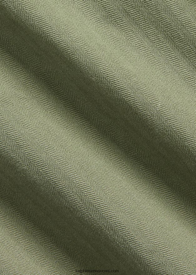 Ralph Lauren miehet klassinen kalanruotopaita 0Z24ZR639 oliivi kalanruoto