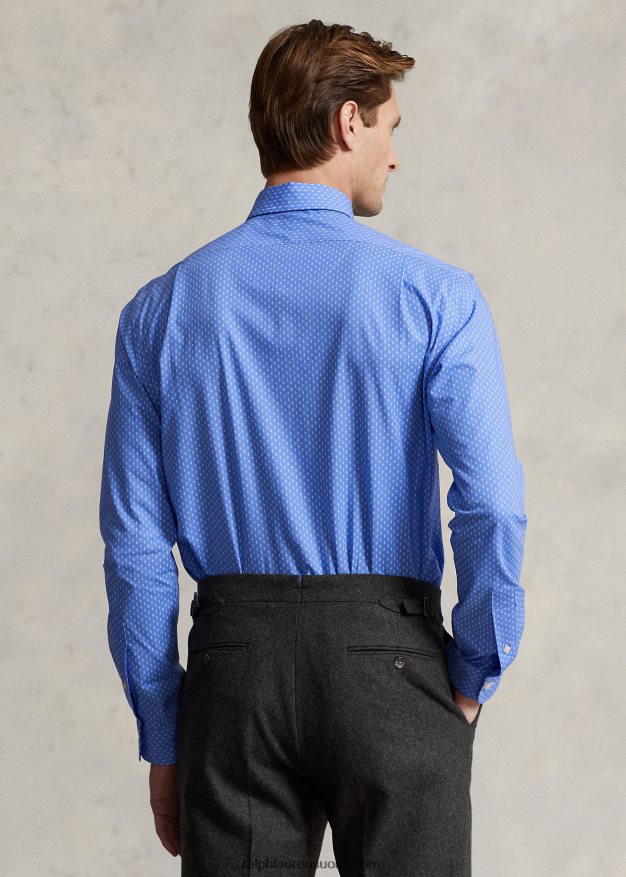 Ralph Lauren miehet klassinen malli printti joustava popliinipaita 0Z24ZR1125 multi