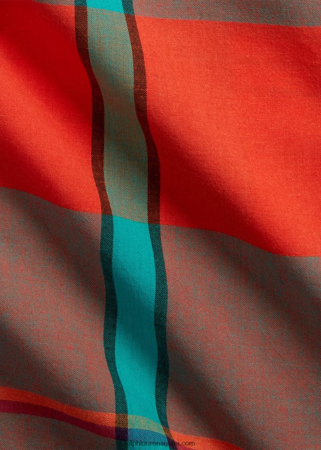 Ralph Lauren miehet madras hauska overshirt 0Z24ZR1376 madrasin hauska paita