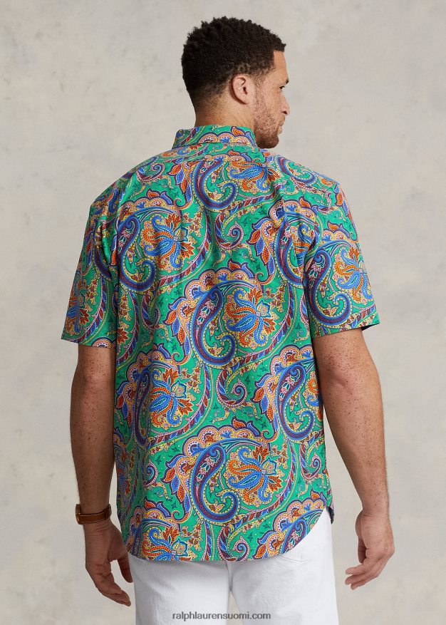 Ralph Lauren miehet paisley oxford paita 0Z24ZR1799 jerry paisley