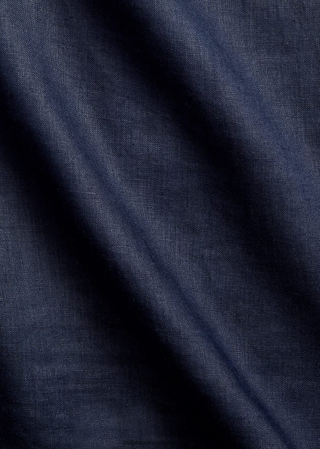 Ralph Lauren miehet pellava leiripaita 0Z24ZR1495 newportin laivasto