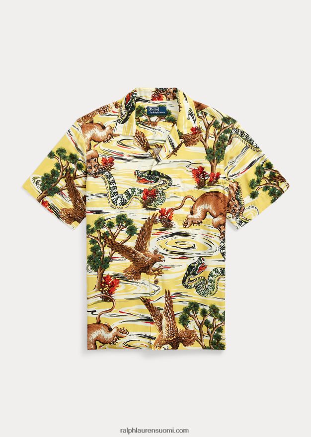 Ralph Lauren miehet printti leiripaita 0Z24ZR1050 multi