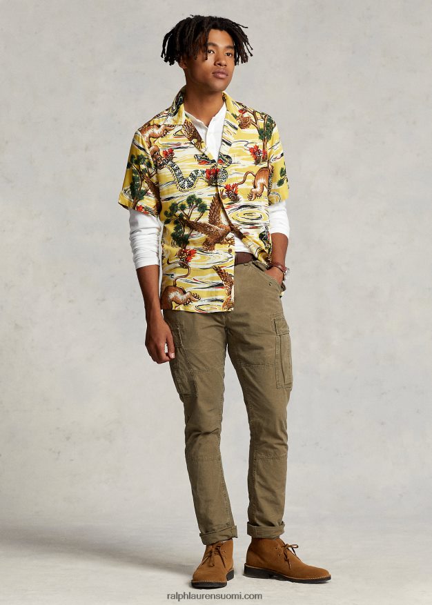 Ralph Lauren miehet printti leiripaita 0Z24ZR1050 multi