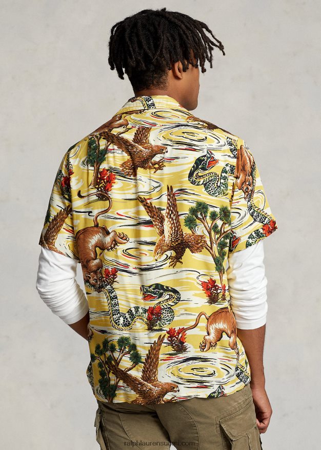 Ralph Lauren miehet printti leiripaita 0Z24ZR1050 multi