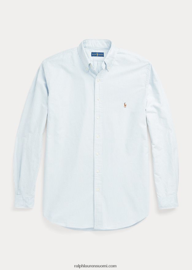 Ralph Lauren miehet raidallinen oxford-paita 0Z24ZR1840 sininen