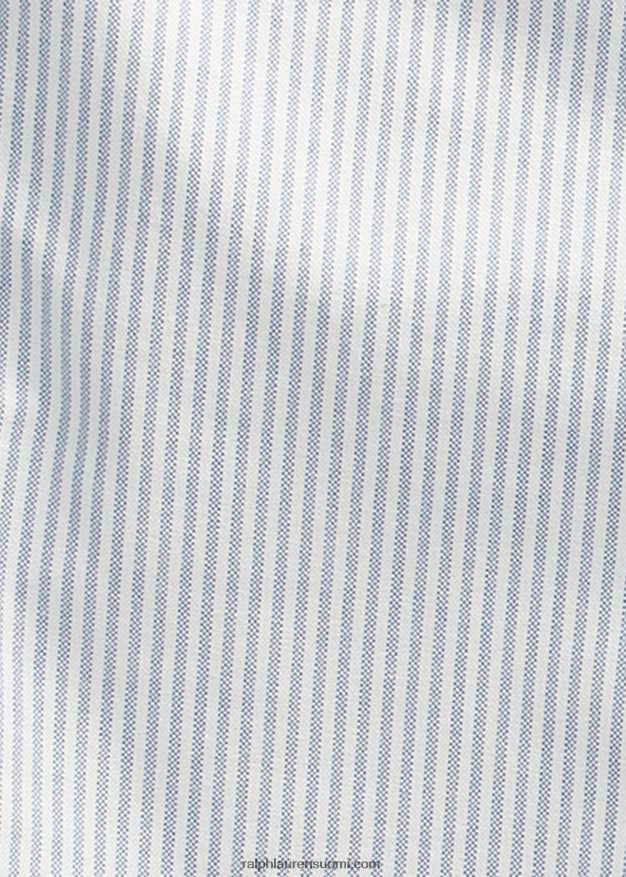 Ralph Lauren miehet slim fit raidallinen oxford paita 0Z24ZR642 sinivalkoinen