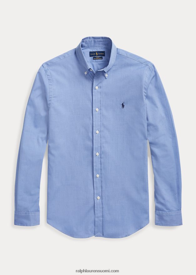 Ralph Lauren miehet stretch-popliinipaita - kaikki sopii 0Z24ZR367 sininen