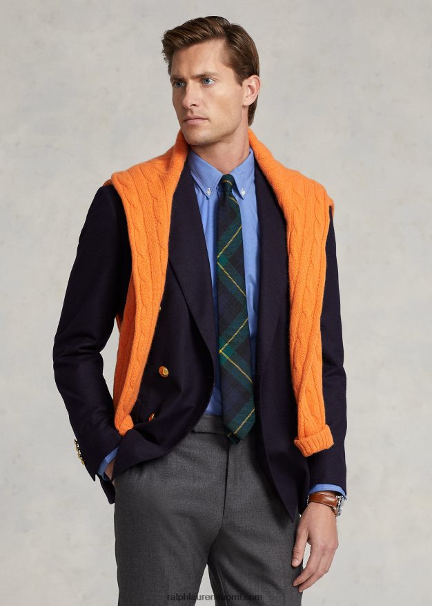 Ralph Lauren miehet stretch-popliinipaita - kaikki sopii 0Z24ZR367 sininen