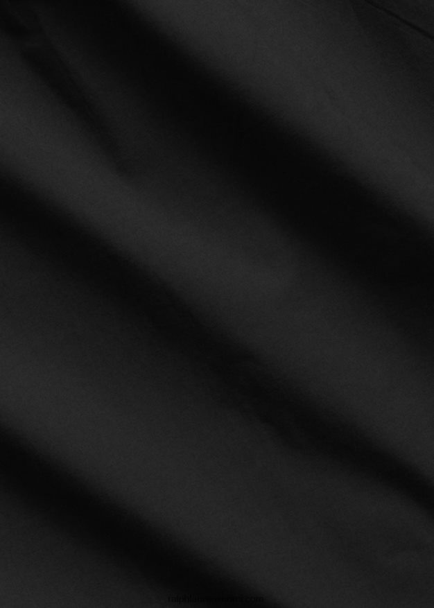 Ralph Lauren miehet stretch-popliinipaita - kaikki sopii 0Z24ZR369 musta