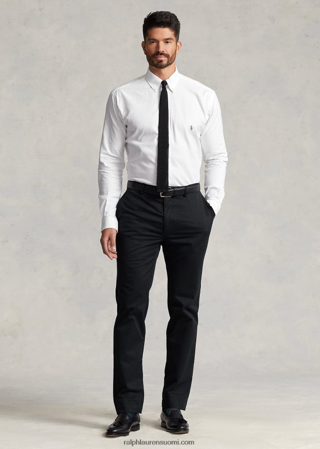 Ralph Lauren miehet suorituskyky joustava oxford-paita 0Z24ZR1446 valkoinen