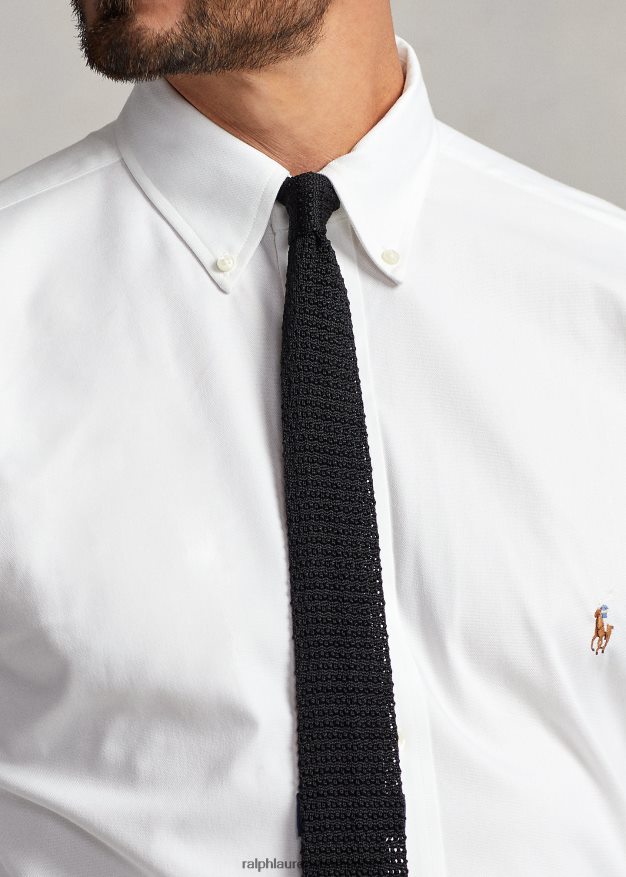 Ralph Lauren miehet suorituskyky joustava oxford-paita 0Z24ZR1446 valkoinen