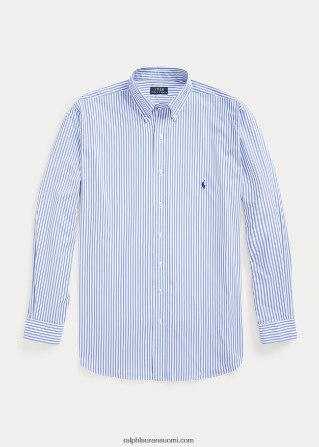 Ralph Lauren miehet suorituskykyinen twill-paita 0Z24ZR1681 sinivalkoinen