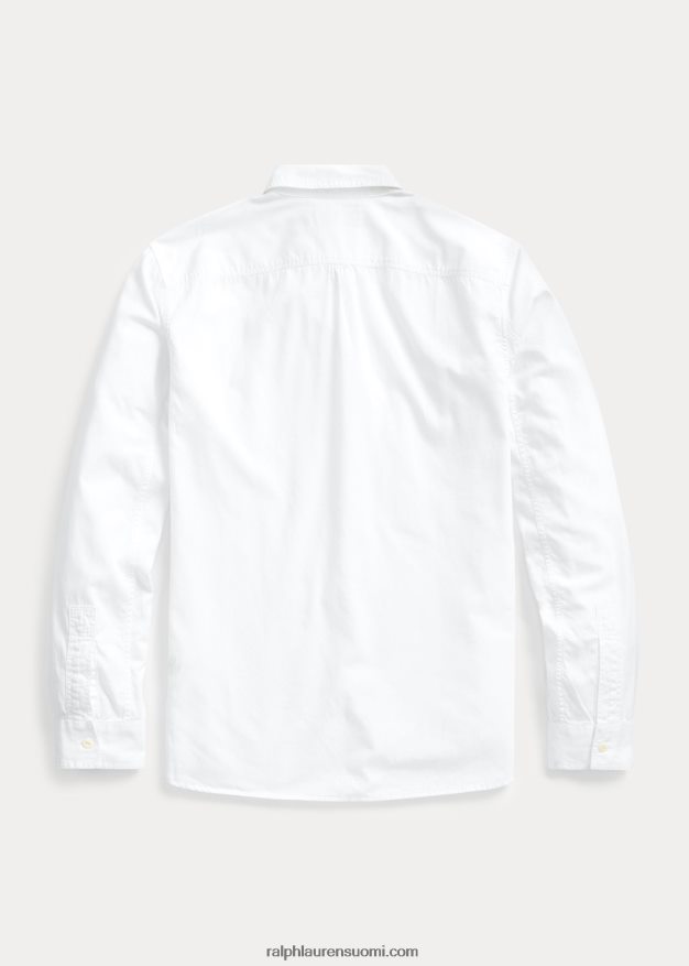 Ralph Lauren miehet twill-työpaita 0Z24ZR1715 valkoinen