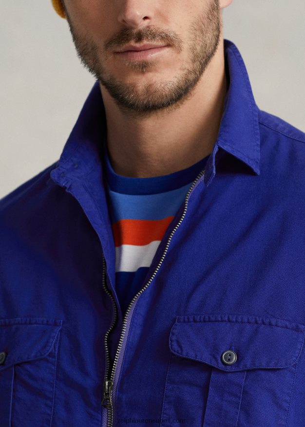 Ralph Lauren miehet vaatevärjätty oxford-paita 0Z24ZR1347 kaupungin kuninkaallinen