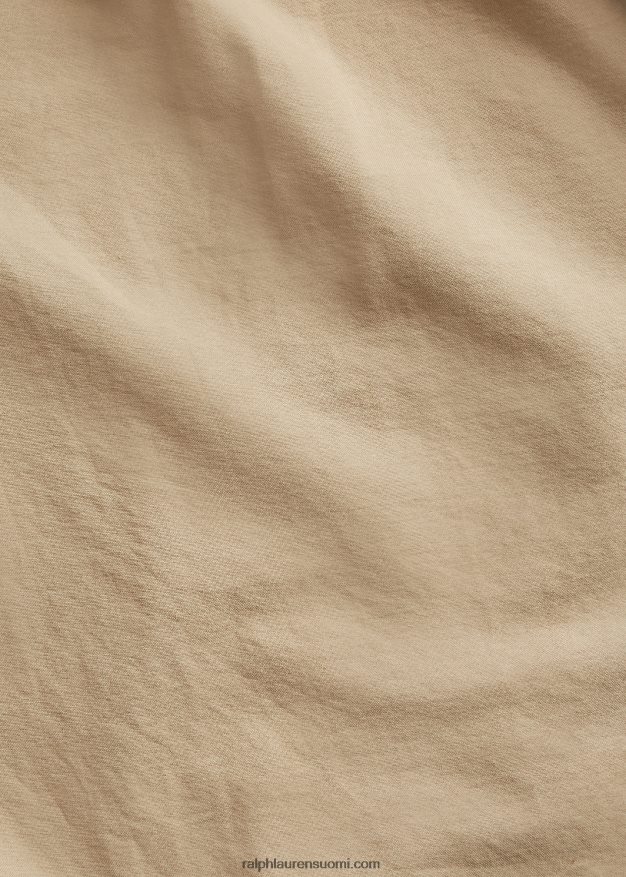 Ralph Lauren miehet vaatevärjätty oxford-paita 0Z24ZR1519 surrey rusketus