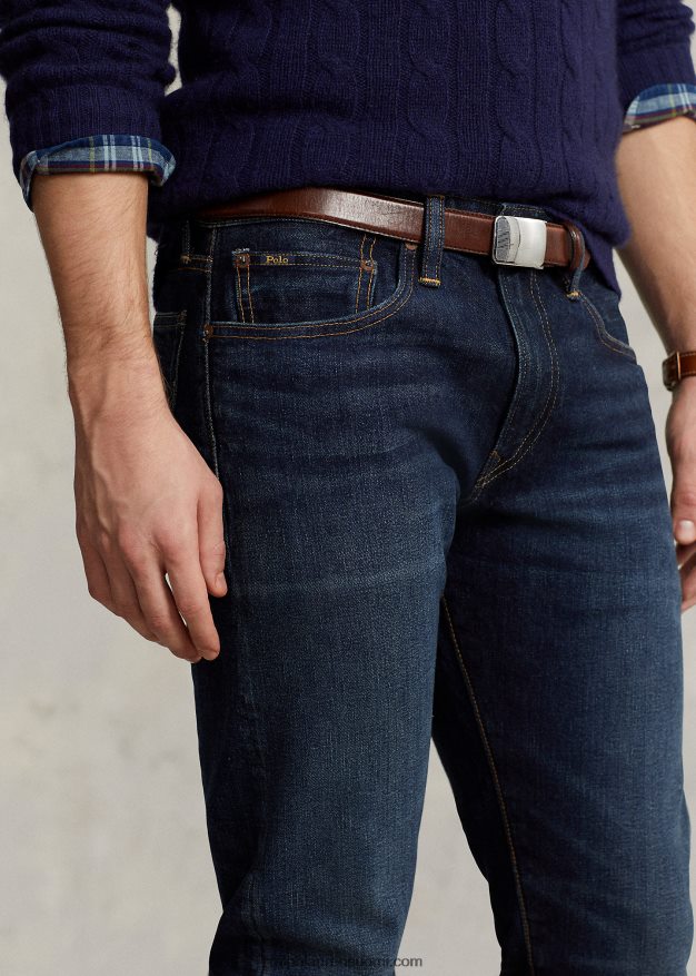 Ralph Lauren miehet eldridge skinny stretch farkku 0Z24ZR751 westlyn venyttää