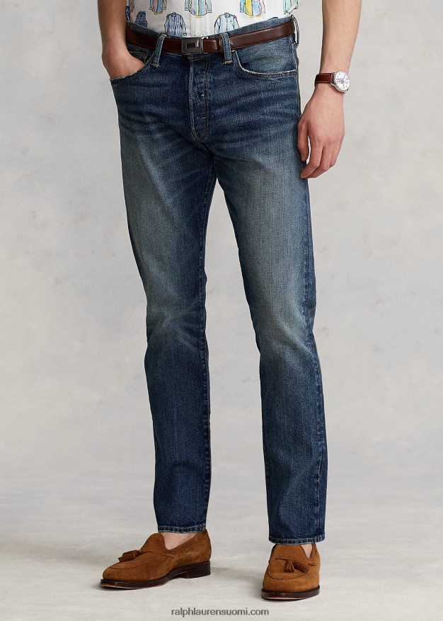 Ralph Lauren miehet eldridge skinny stretch farkku 0Z24ZR818 rivera venyttää
