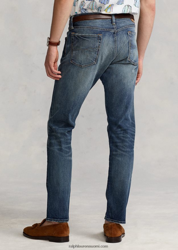 Ralph Lauren miehet eldridge skinny stretch farkku 0Z24ZR818 rivera venyttää