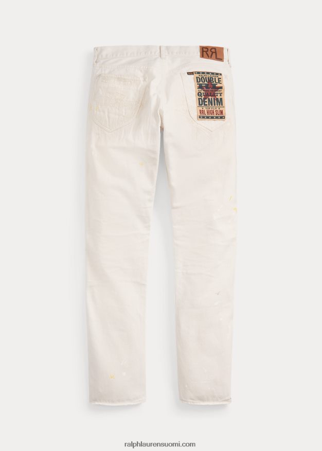 Ralph Lauren miehet korkea ohut korjattu luonnonfarkku 0Z24ZR1764 korjattu kylvetty luonnollinen