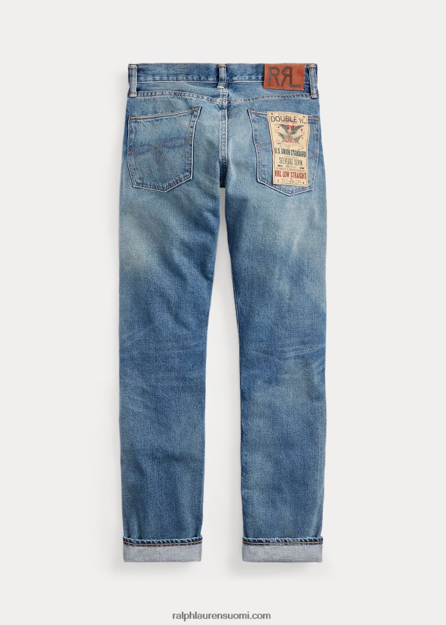 Ralph Lauren miehet matala suora lansford helvedge farkku 0Z24ZR1795 lansfordin pesu