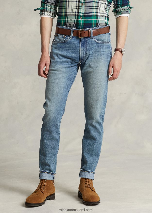 Ralph Lauren miehet parkside aktiivinen kartiomainen stretchfarkku 0Z24ZR937 allenton venyttää