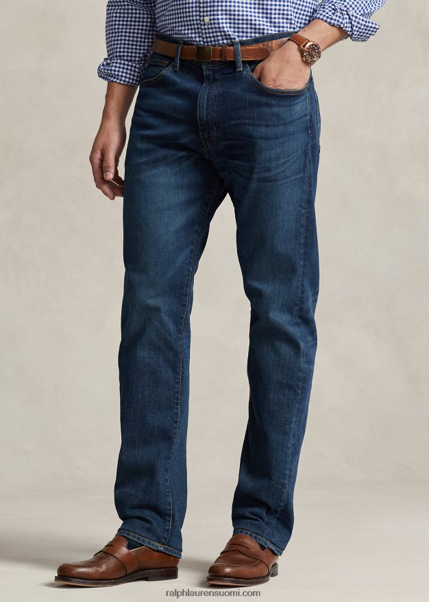 Ralph Lauren miehet prospekti suora joustava farkku 0Z24ZR1416 rockford venyttää