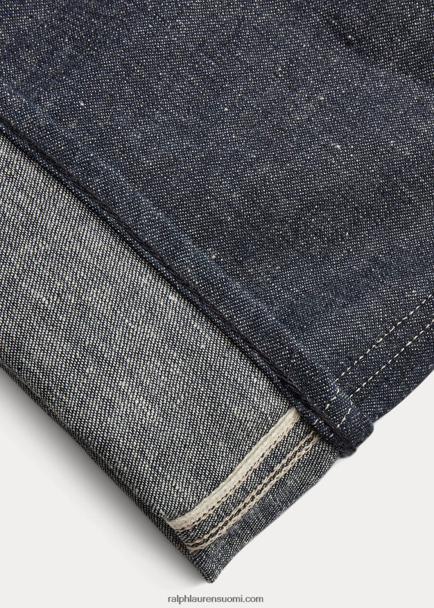 Ralph Lauren miehet rajoitetun erän insinöörimallinen farkku 0Z24ZR1763 jäykkä