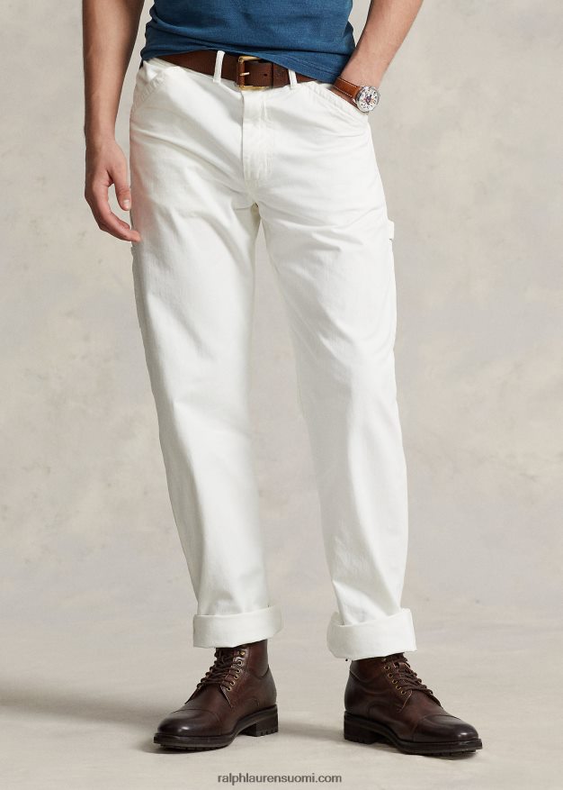 Ralph Lauren miehet rento istuvuus twill-puusepänfarkku 0Z24ZR8471 myllynkivi