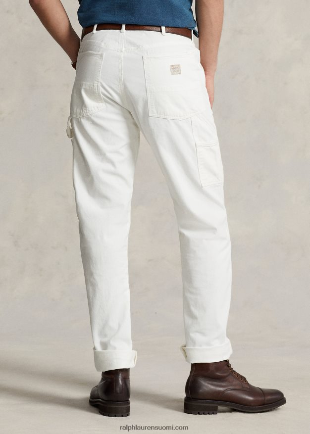 Ralph Lauren miehet rento istuvuus twill-puusepänfarkku 0Z24ZR8471 myllynkivi