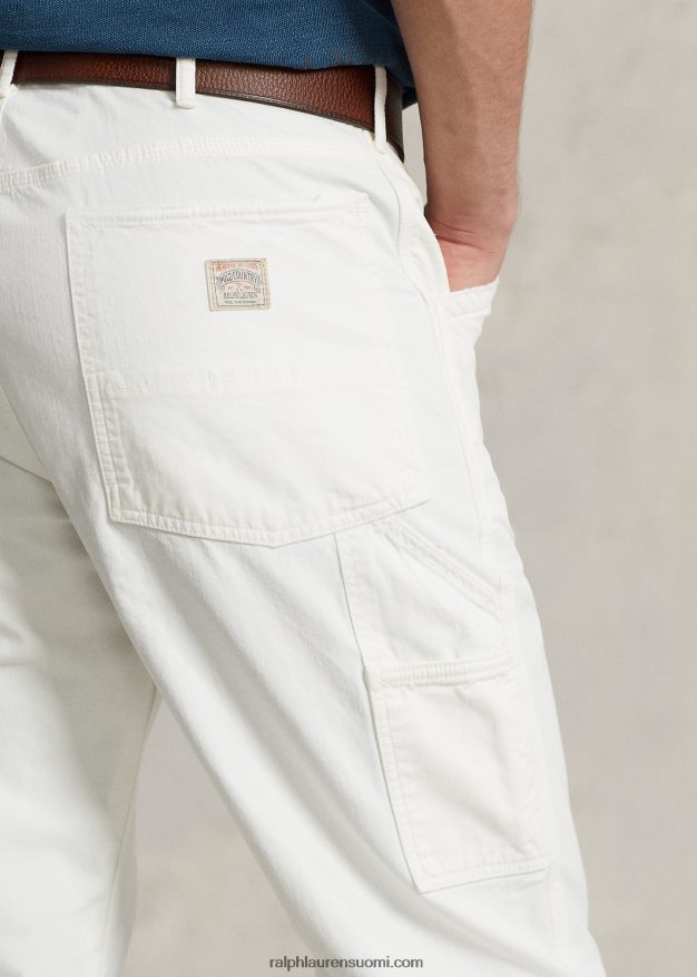 Ralph Lauren miehet rento istuvuus twill-puusepänfarkku 0Z24ZR8471 myllynkivi