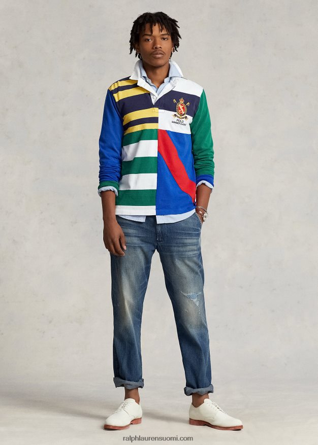 Ralph Lauren miehet salinger suora istuvuus ahdistunut farkku 0Z24ZR118 crestridge