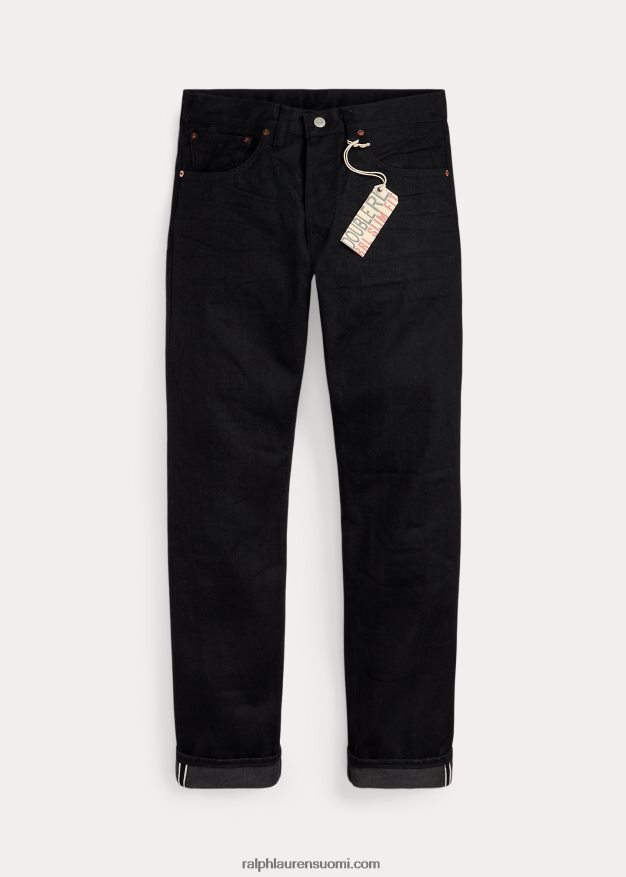 Ralph Lauren miehet slim fit musta helvede farkku 0Z24ZR1738