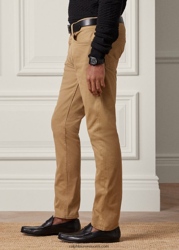 Ralph Lauren miehet slim fit stretch farkku 0Z24ZR53 kameli