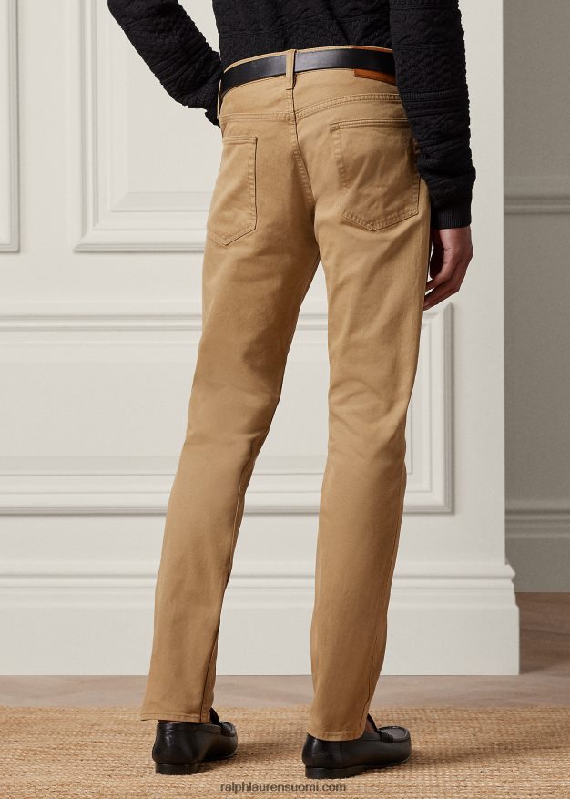 Ralph Lauren miehet slim fit stretch farkku 0Z24ZR53 kameli