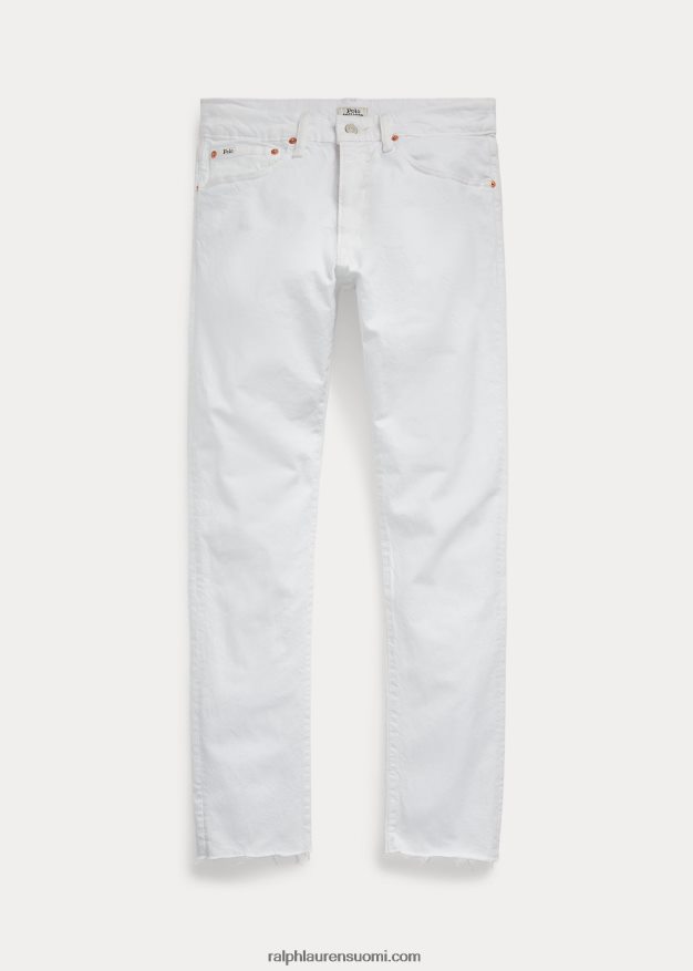 Ralph Lauren miehet sullivan ohut, kapeat, joustavat farkut 0Z24ZR768 valkoinen