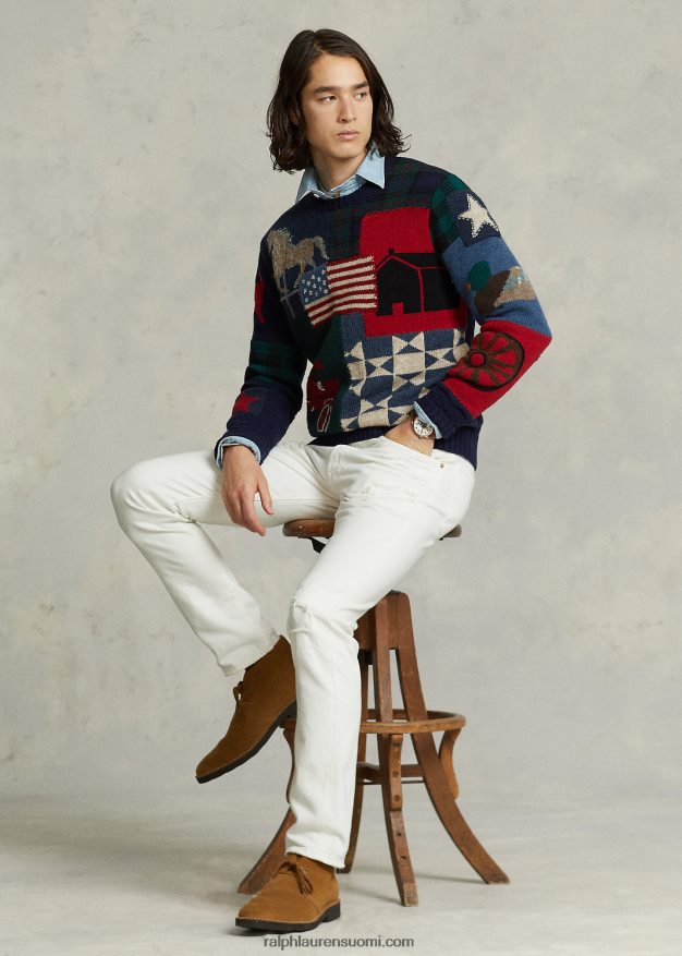 Ralph Lauren miehet sullivan slim distressed jean 0Z24ZR8434 glengate