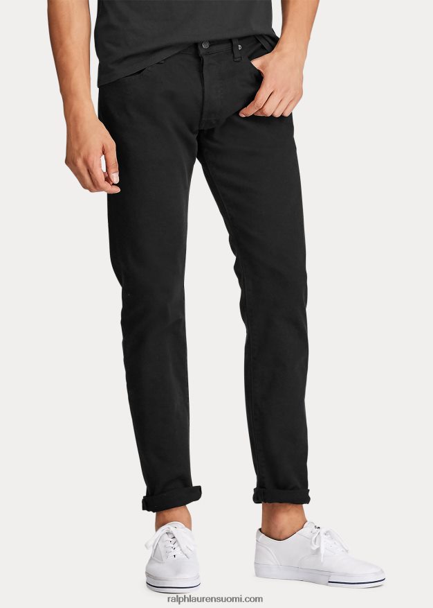 Ralph Lauren miehet sullivan slim stretch farkku 0Z24ZR1077 dover stretch musta