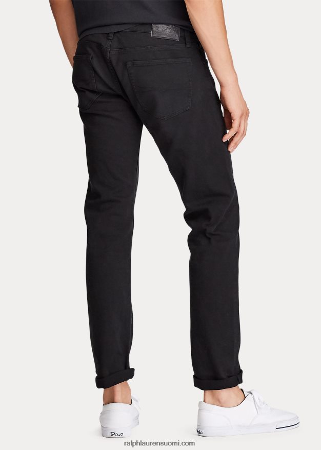 Ralph Lauren miehet sullivan slim stretch farkku 0Z24ZR1077 dover stretch musta